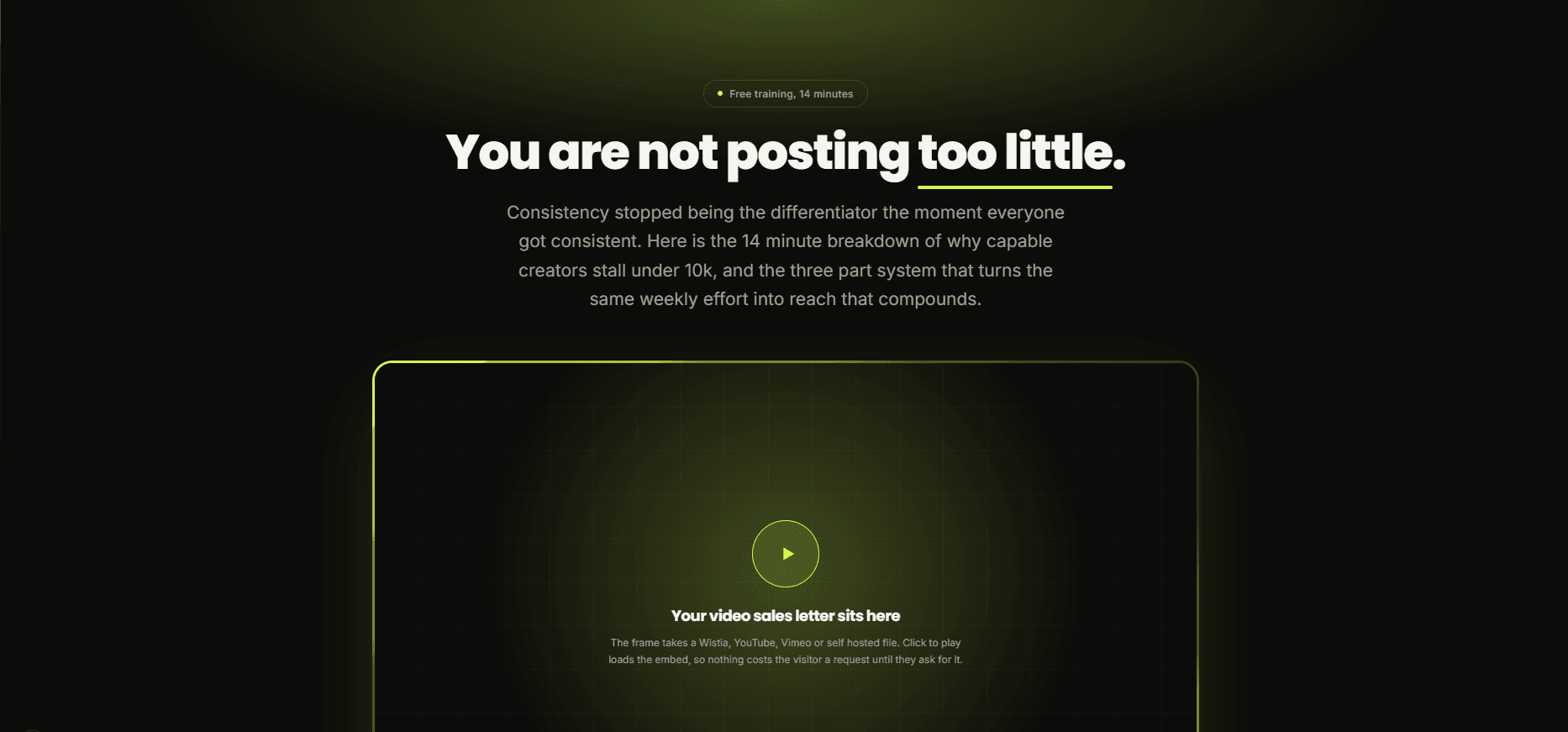 Signal Studio Offer Page